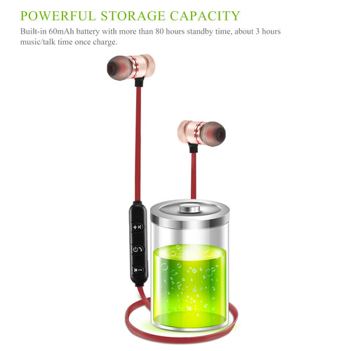 Bluetooth 4.0 Sports Earphones Wireless Headset