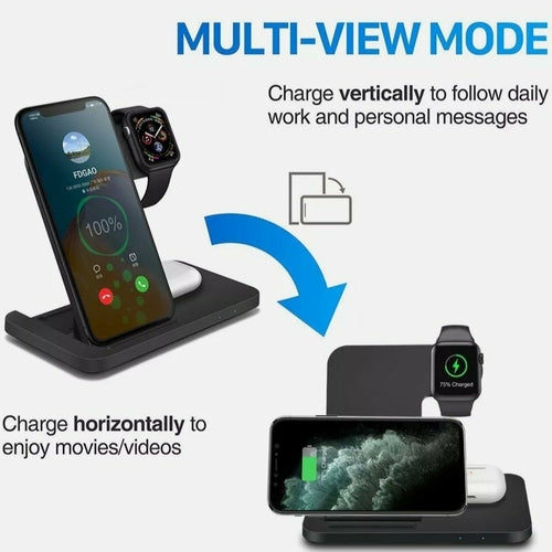 Ninja Dragons 3-in-1 Wireless Charging Station