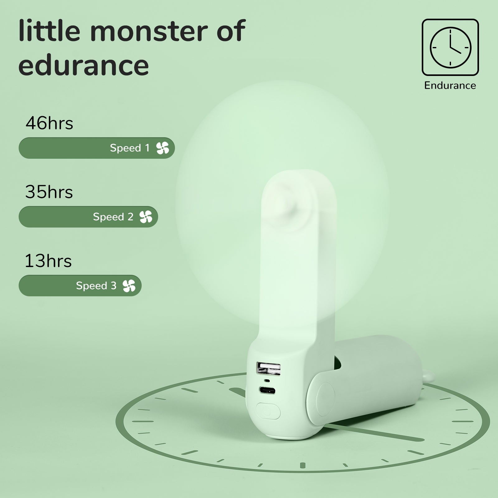 JisuLife Handheld Fan Life8 Plus