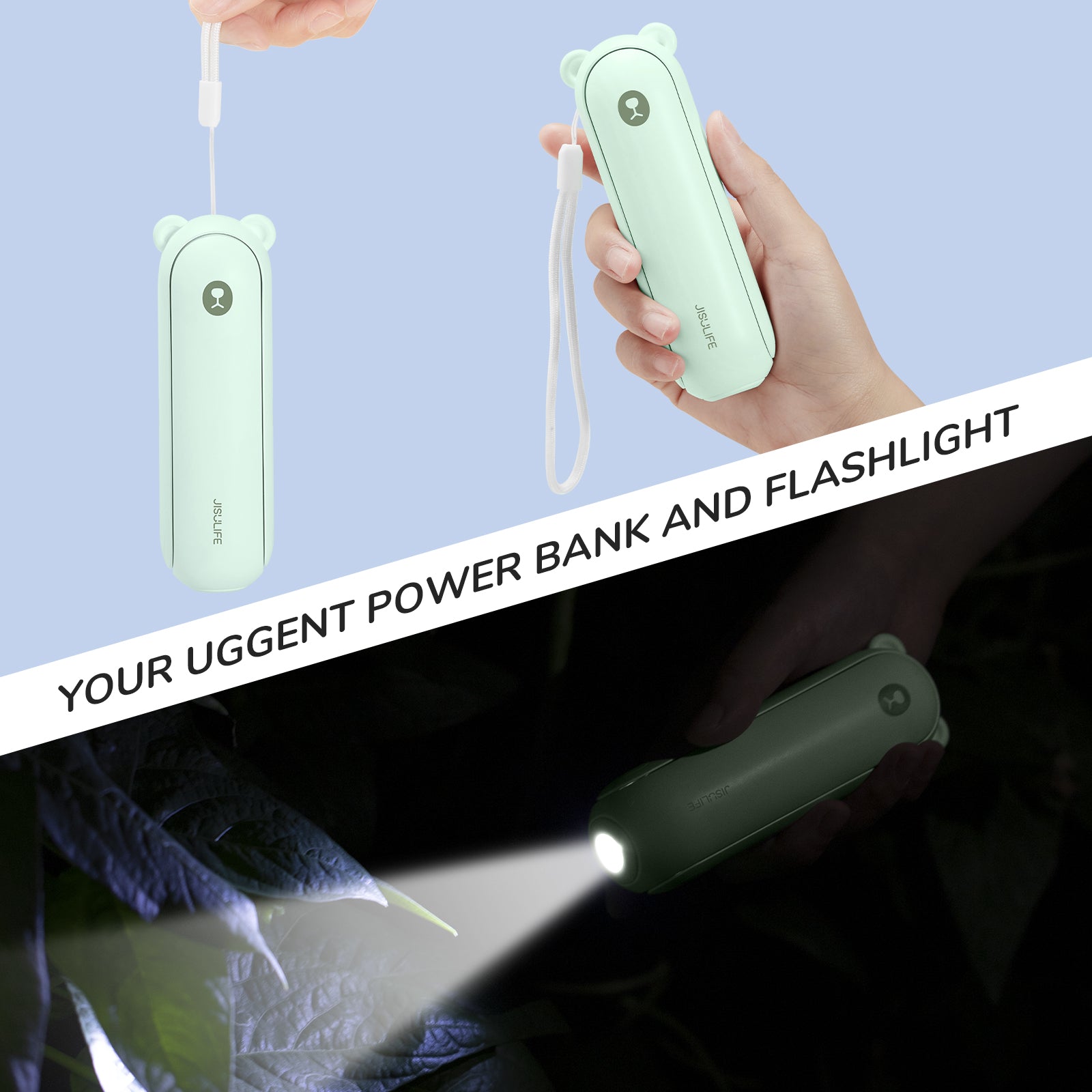 JisuLife Handheld Fan Life8 Plus